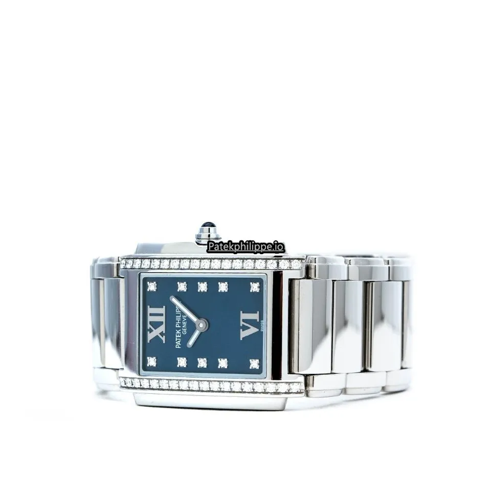 Alternative view of Patek Philippe Twenty-4 4910/10a-012 25x30MM Steel Case Quartz