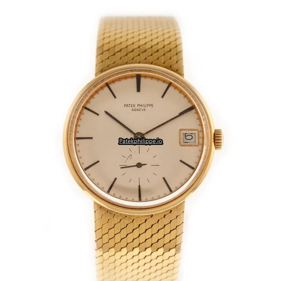 Alternative view of Patek Philippe Calatrava Ref. 3514/8 34MM Yellow Gold Case Automatic