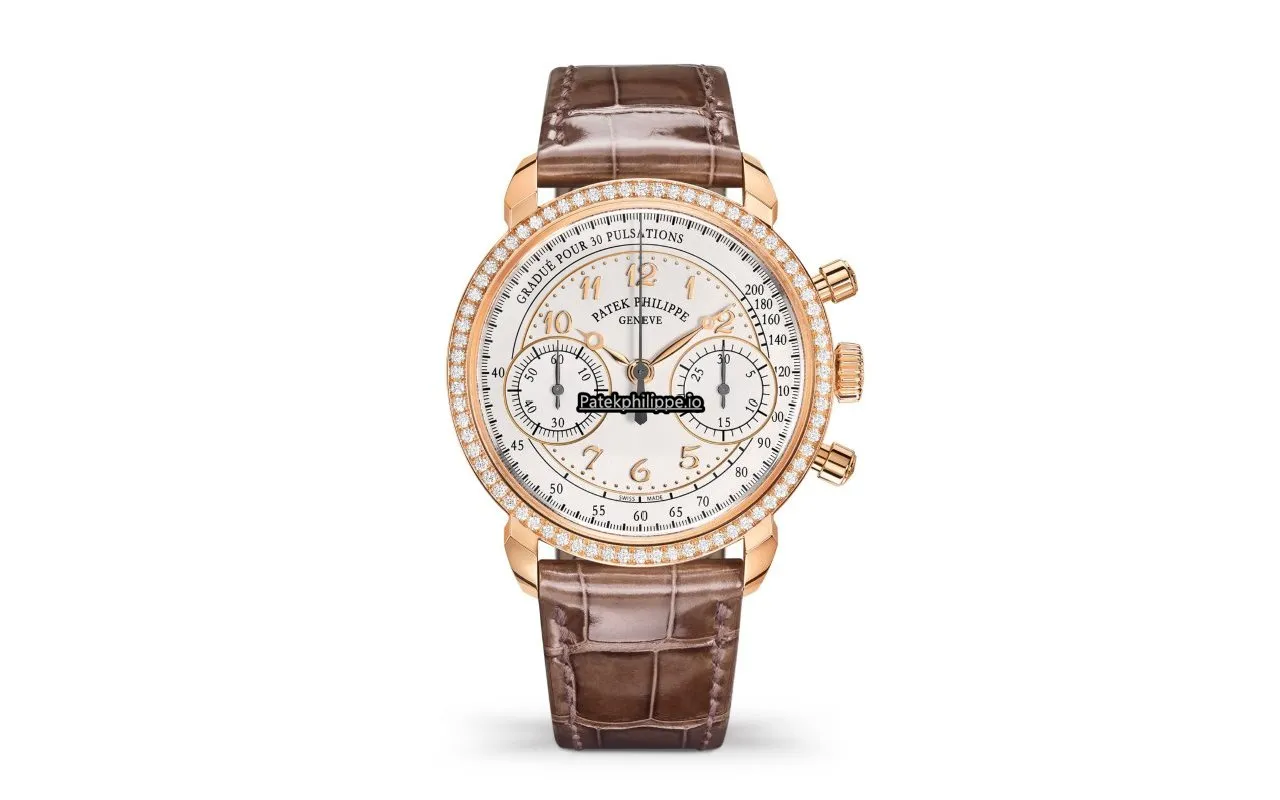 Patek Philippe Chronograph 7150/250r-001 38MM Rose Gold Case Manual Winding