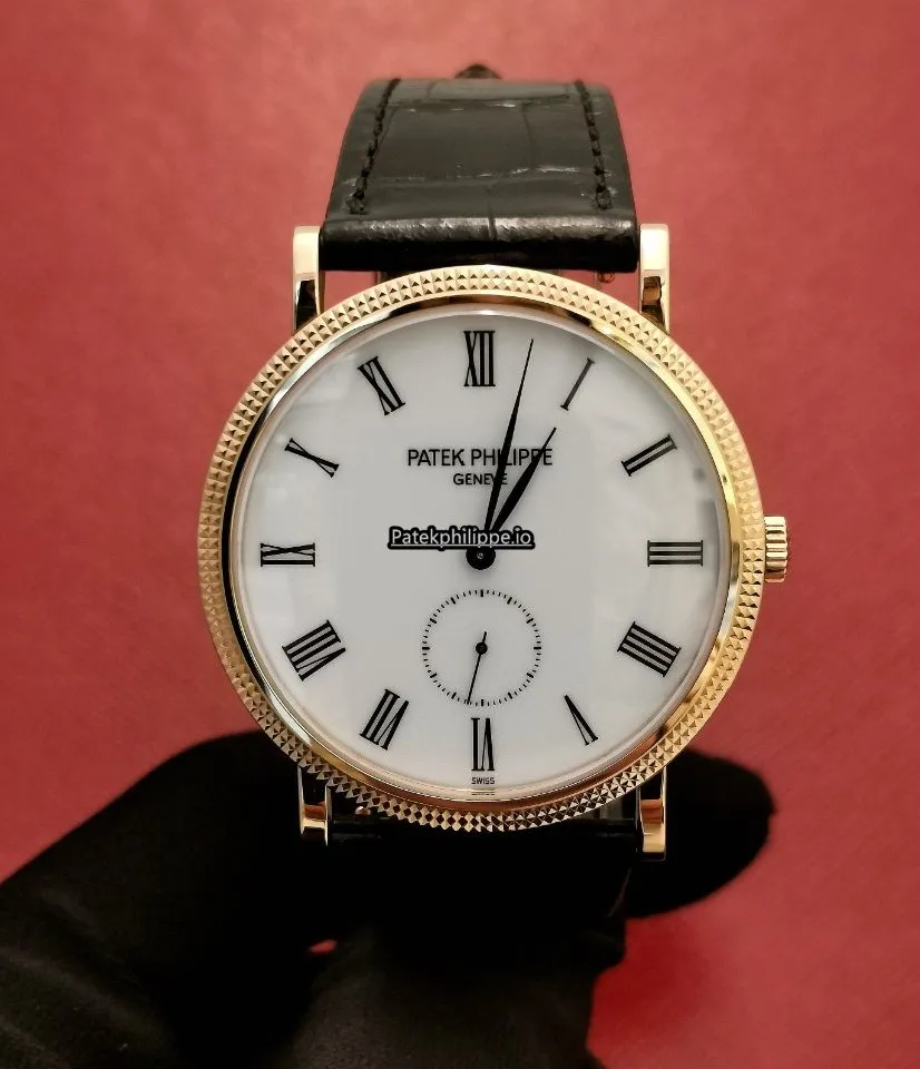 Patek Philippe Calatrava 5119r-001 36MM Rose Gold Case Manual Winding