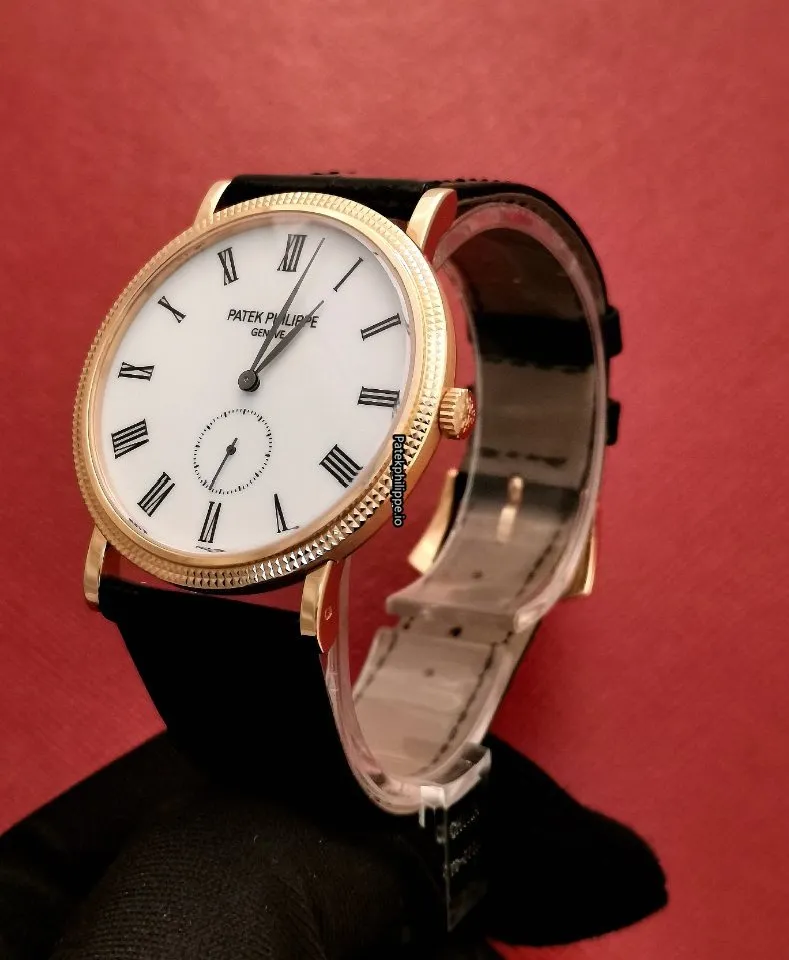 Alternative view of Patek Philippe Calatrava 5119r-001 36MM Rose Gold Case Manual Winding