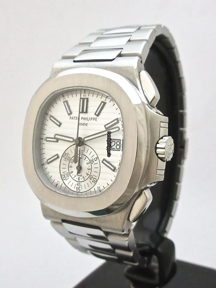 Alternative view of Patek Philippe Nautilus 5980/1a-019 40.5MM Steel Case Automatic