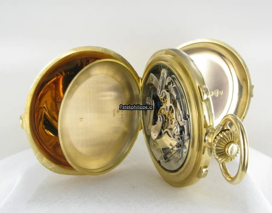Alternative view of Patek Philippe 55MM Yellow Gold Case Manual Winding