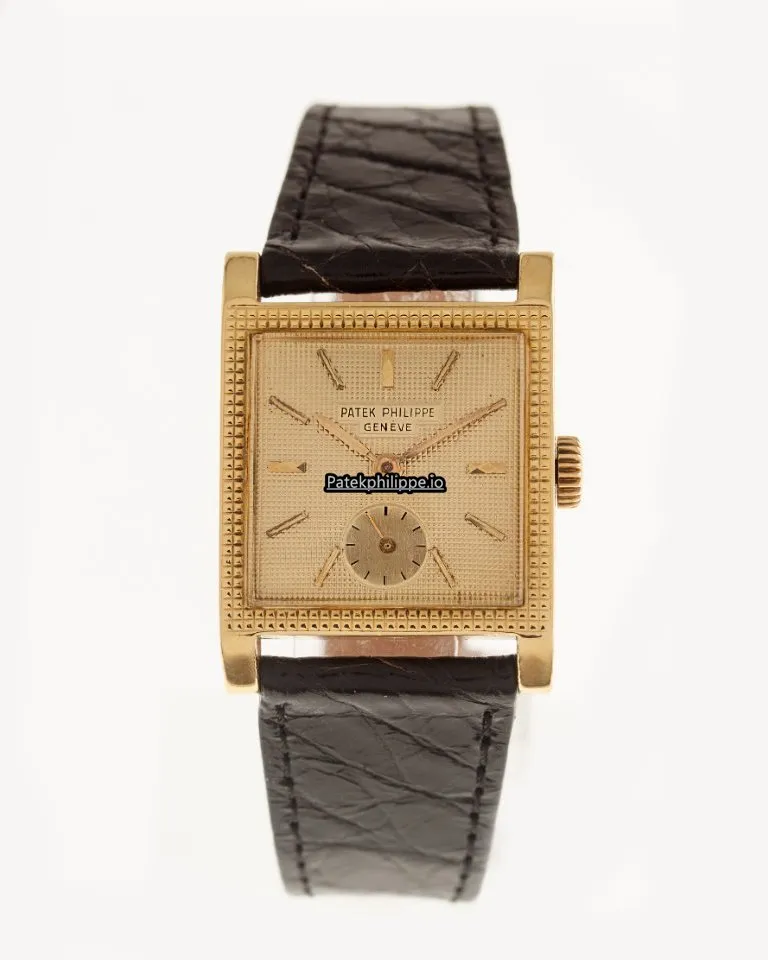 Alternative view of Patek Philippe 2496 34x26MM Yellow Gold Case Manual Winding