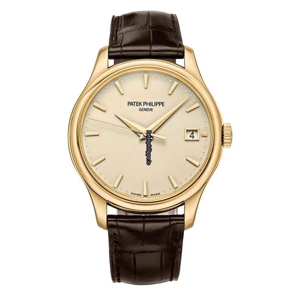 Patek Philippe Calatrava 5227j-001 39MM Yellow Gold Case Automatic
