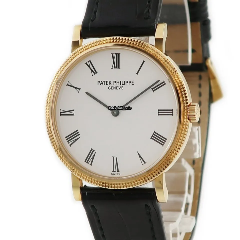 Patek Philippe Calatrava 5120j-001 35MM Yellow Gold Case Automatic