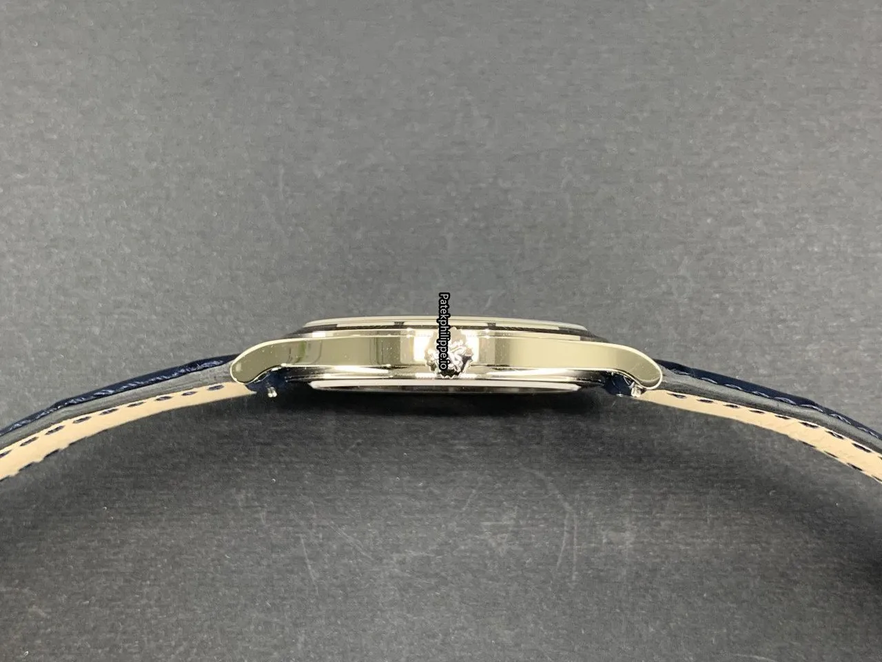 Alternative view of Patek Philippe Calatrava 6119g-001 39MM White Gold Case Manual Winding