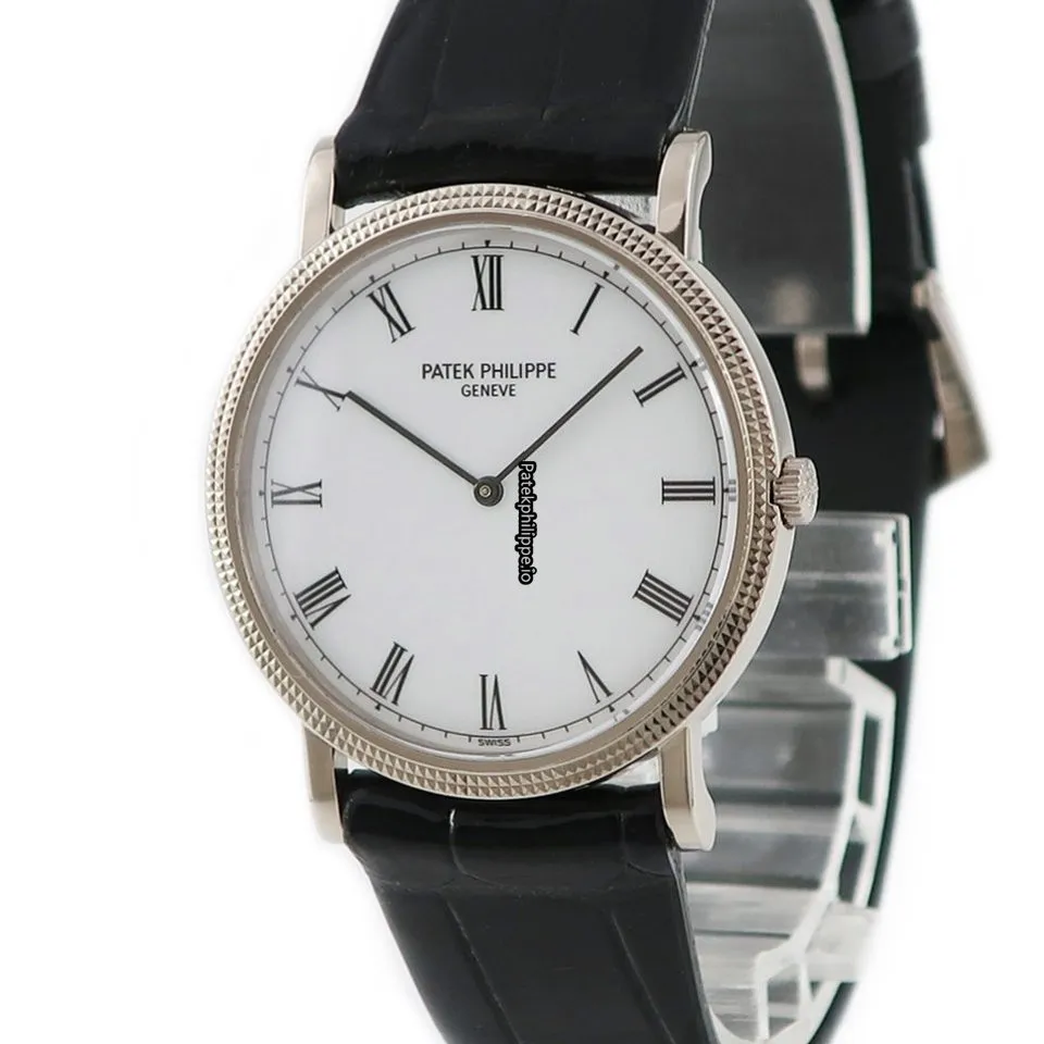 Patek Philippe Calatrava 3520/d 32MM White Gold Case Manual Winding