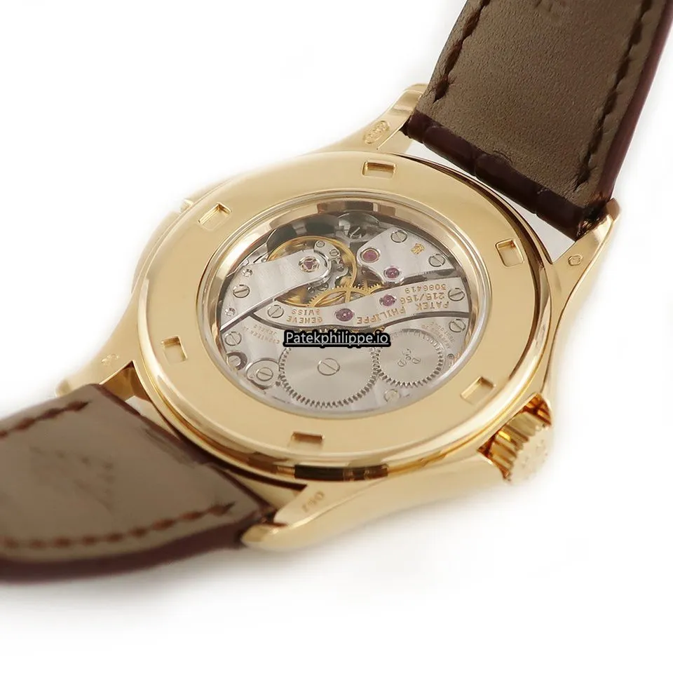 Alternative view of Patek Philippe Travel Time 5134j-001 37MM Yellow Gold Case Manual Winding