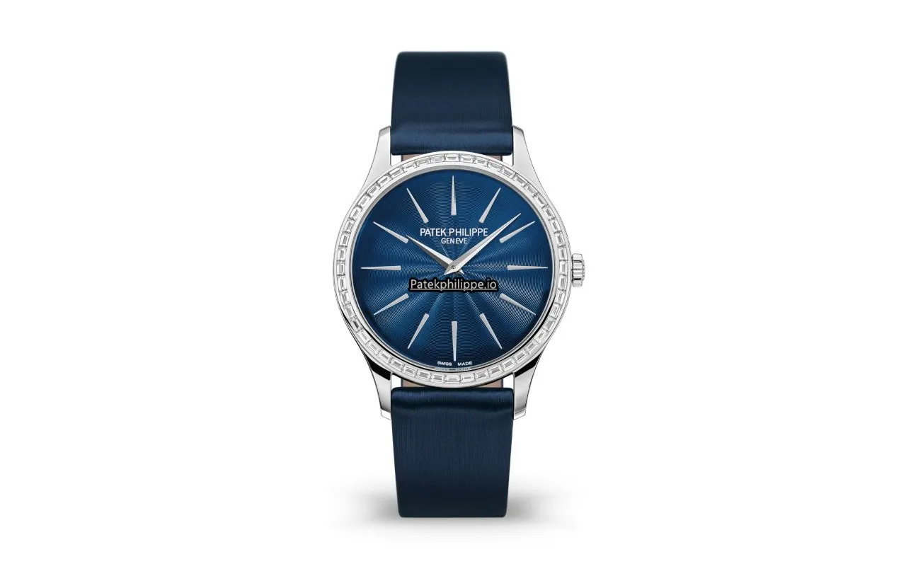 Patek Philippe Calatrava 4897/300g-001 33MM White Gold Case Manual Winding