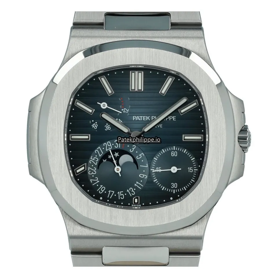 Alternative view of Patek Philippe Nautilus 5712/1a-001 40MM Steel Case Automatic