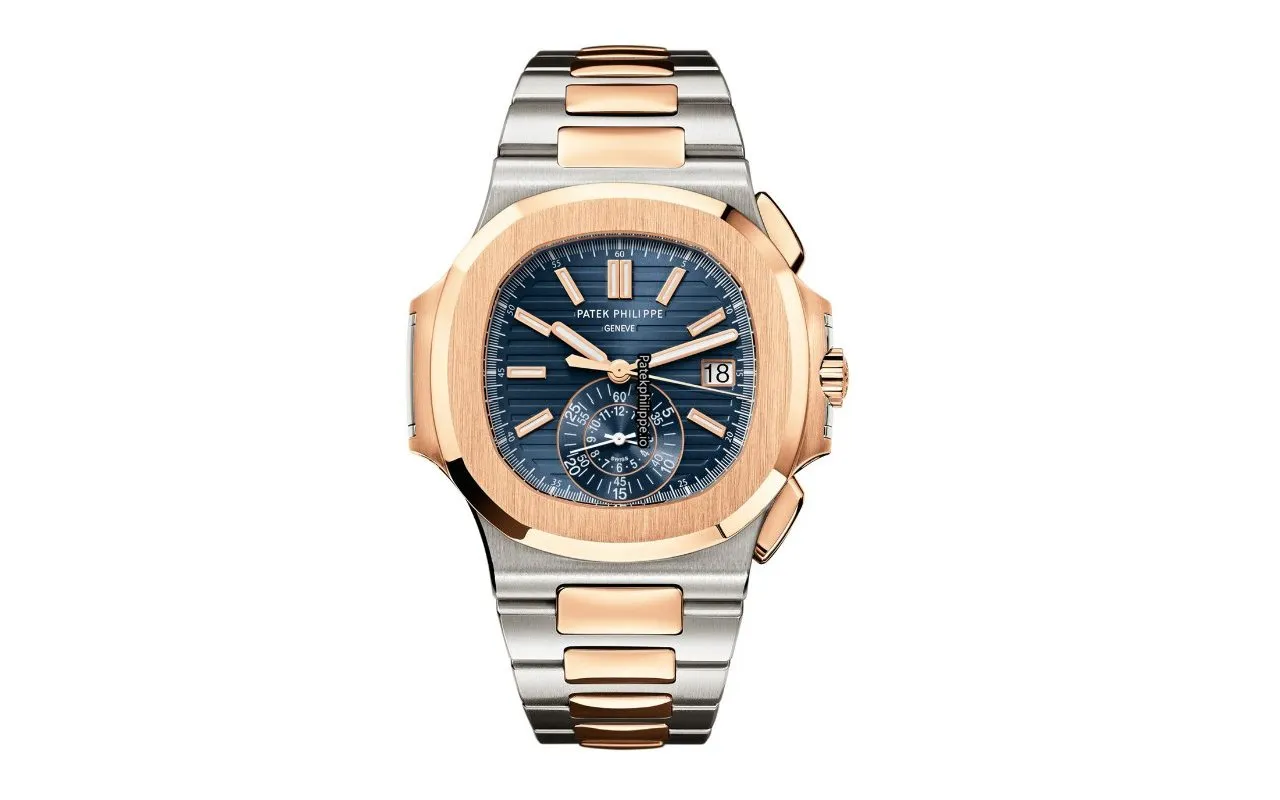 Patek Philippe Nautilus 5980/1ar-001 40.5MM Gold/steel Case Automatic