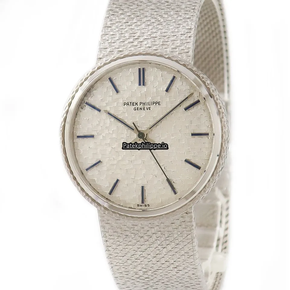 Patek Philippe Feb-63 34MM White Gold Case Automatic