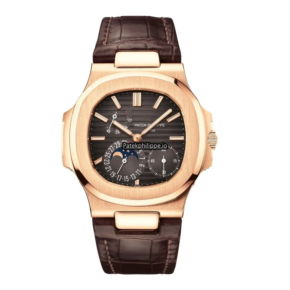 Patek Philippe Nautilus 5712r-001 40MM Rose Gold Case Automatic