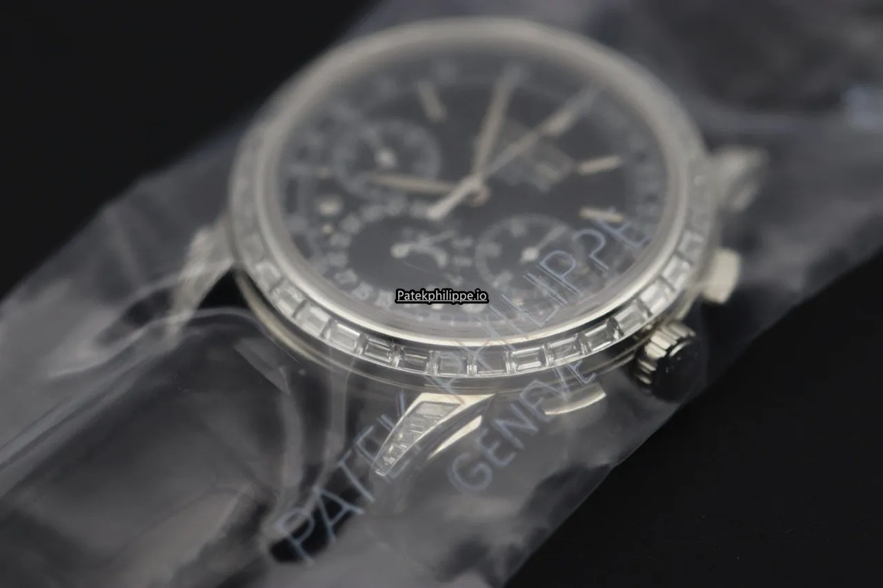 Alternative view of Patek Philippe Perpetual Calendar 5271p-001 41MM Platinum Case Manual Winding