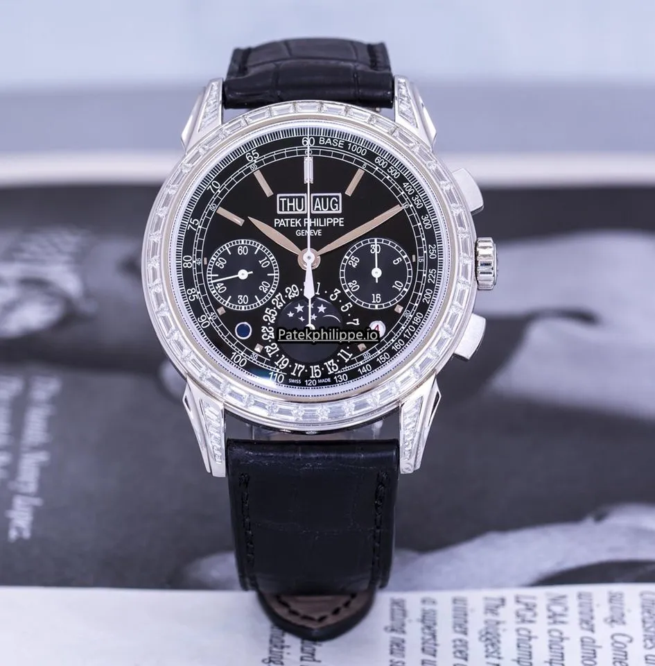 Patek Philippe Perpetual Calendar 5271p 41MM Platinum Case Manual Winding