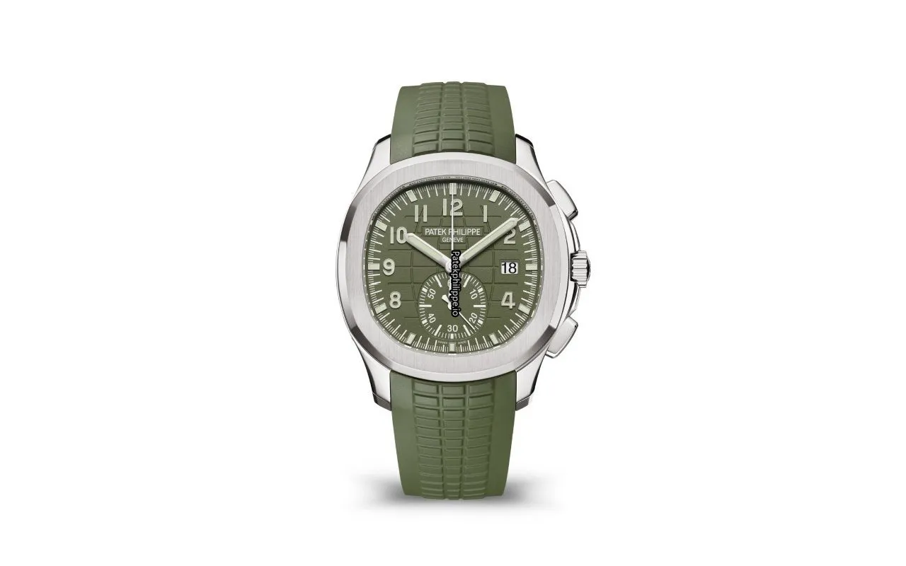 Patek Philippe Aquanaut 5968g-010 42.2MM White Gold Case Automatic