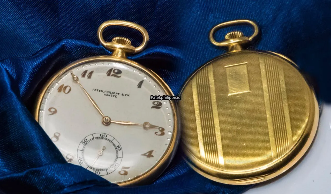 Patek Philippe 50MM Yellow Gold Case Manual Winding