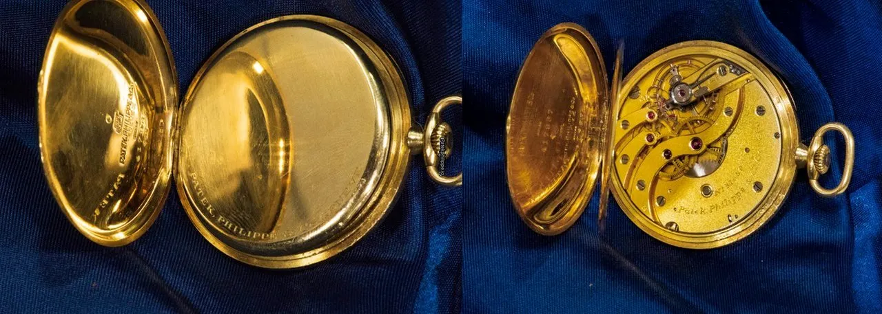 Alternative view of Patek Philippe 50MM Yellow Gold Case Manual Winding
