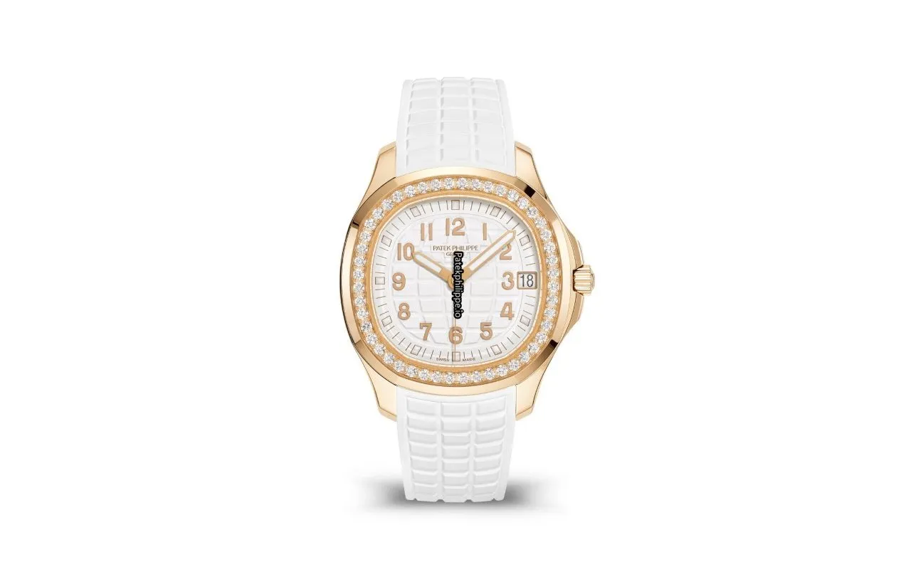 Patek Philippe Aquanaut 5268/200r-001 38.8MM Rose Gold Case Quartz
