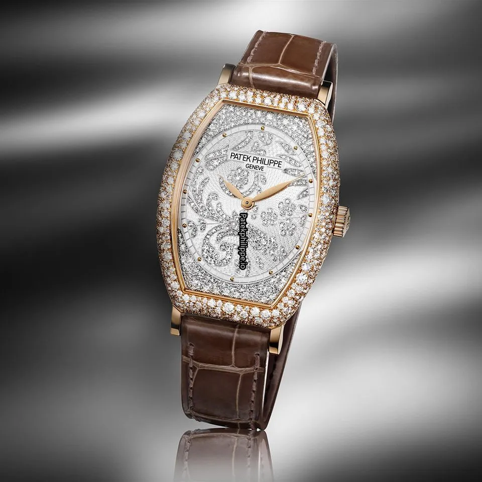 Patek Philippe Gondolo 7099r-001 29.6MM Rose Gold Case Manual Winding