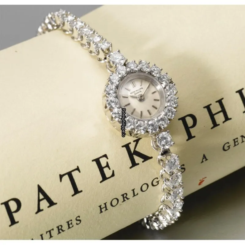 Patek Philippe Aquanaut 18x15MM White Gold Case Manual Winding