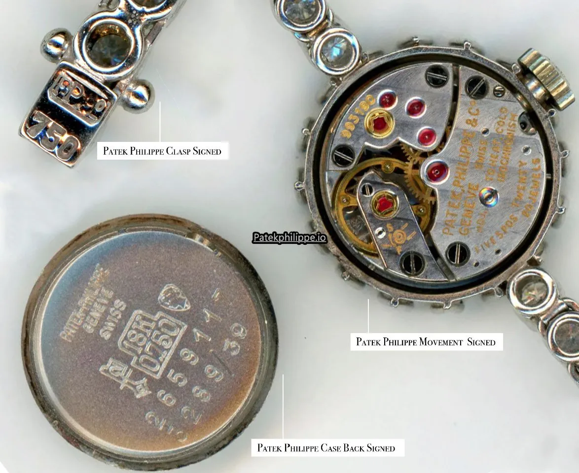 Alternative view of Patek Philippe Aquanaut 18x15MM White Gold Case Manual Winding