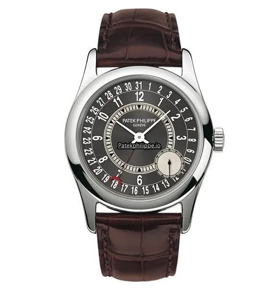 Patek Philippe Calatrava 6000g-010 37MM White Gold Case Automatic