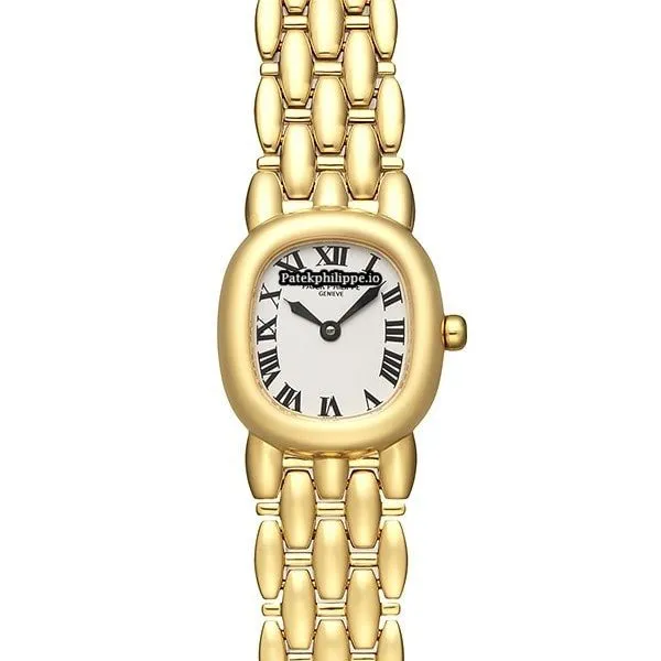 Patek Philippe Golden Ellipse Jan-21 25.5x23MM Yellow Gold Case Quartz