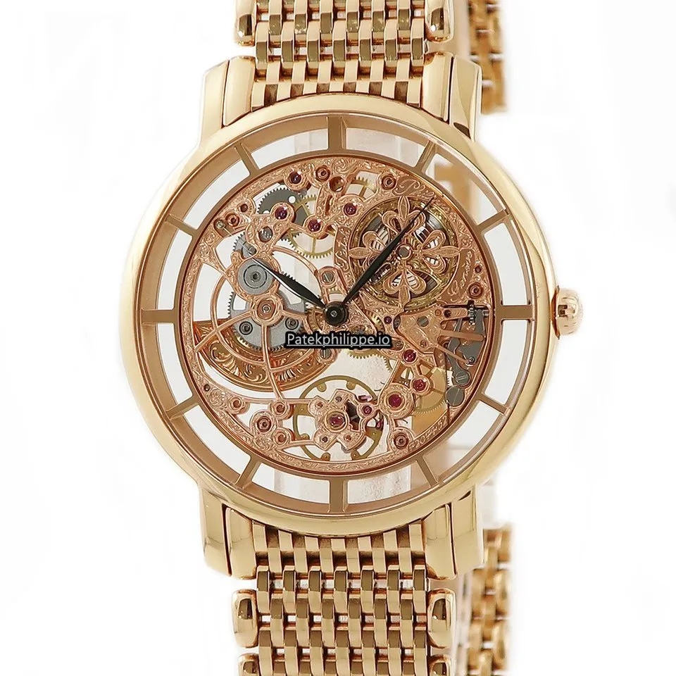 Patek Philippe Complications 5180/1r-001 39MM Red Gold Case Automatic
