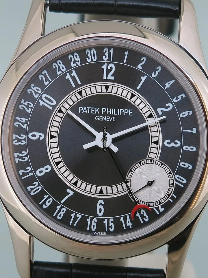 Alternative view of Patek Philippe Calatrava 6000g 37MM White Gold Case Automatic
