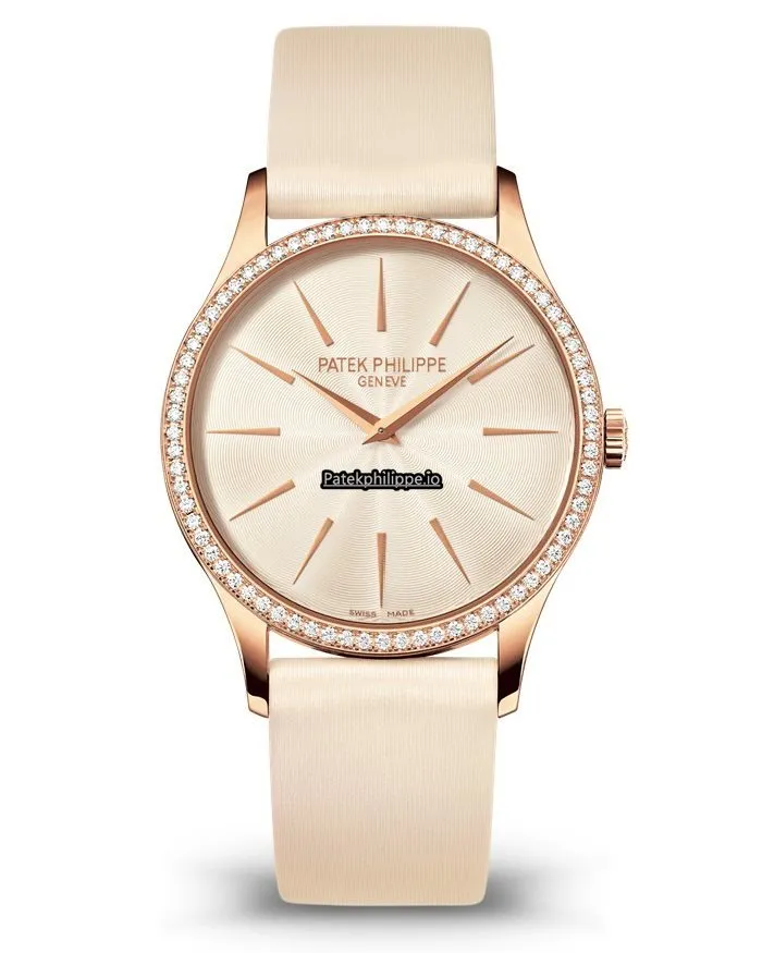 Patek Philippe Calatrava 4897r-010 33MM Rose Gold Case Manual Winding