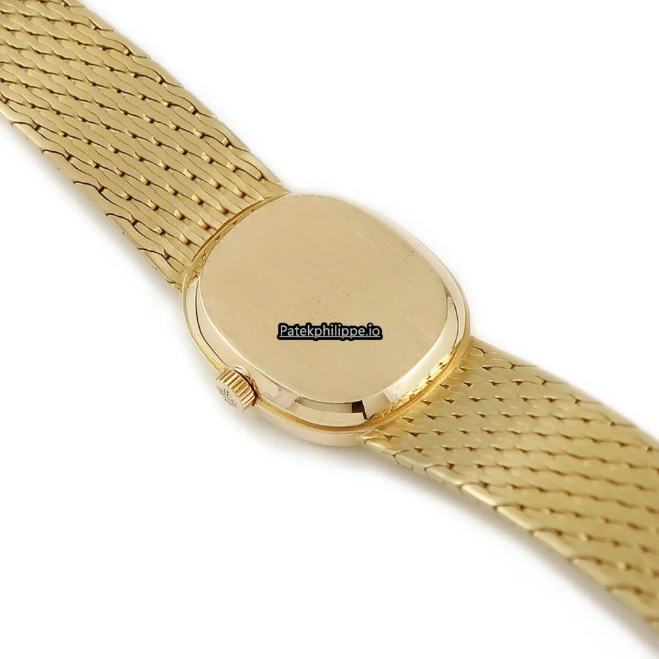 Alternative view of Patek Philippe Golden Ellipse Mar-64 20MM Yellow Gold Case Manual Winding