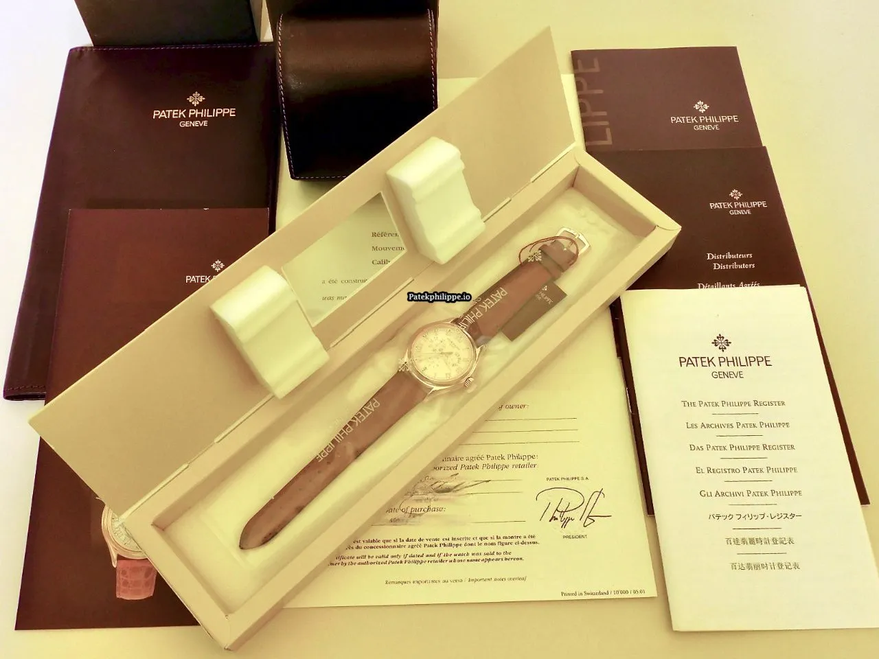 Patek Philippe Annual Calendar 5035j-011 37MM Yellow Gold Case Automatic