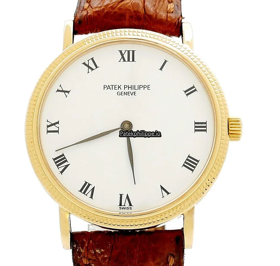 Patek Philippe Calatrava 3992 33MM Yellow Gold Case Automatic