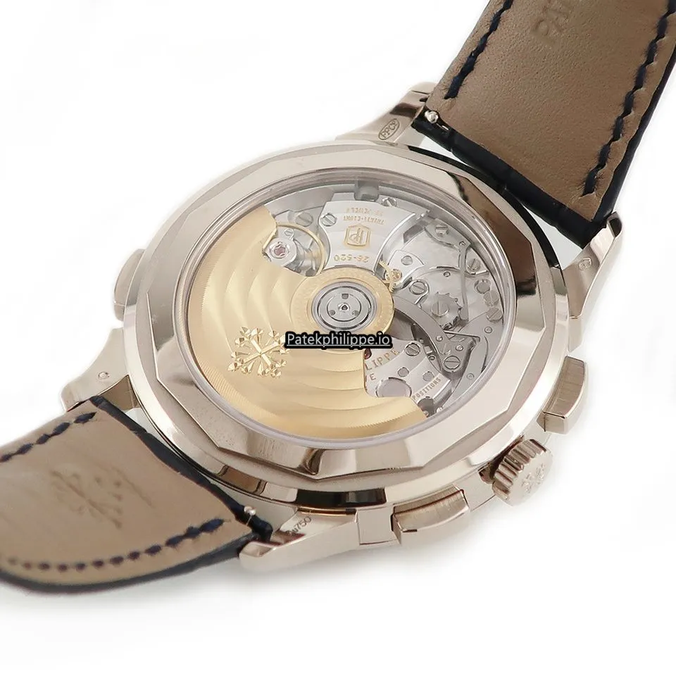 Alternative view of Patek Philippe Complications Chronograph 5930g-001 40MM White Gold Case Automatic Movement
