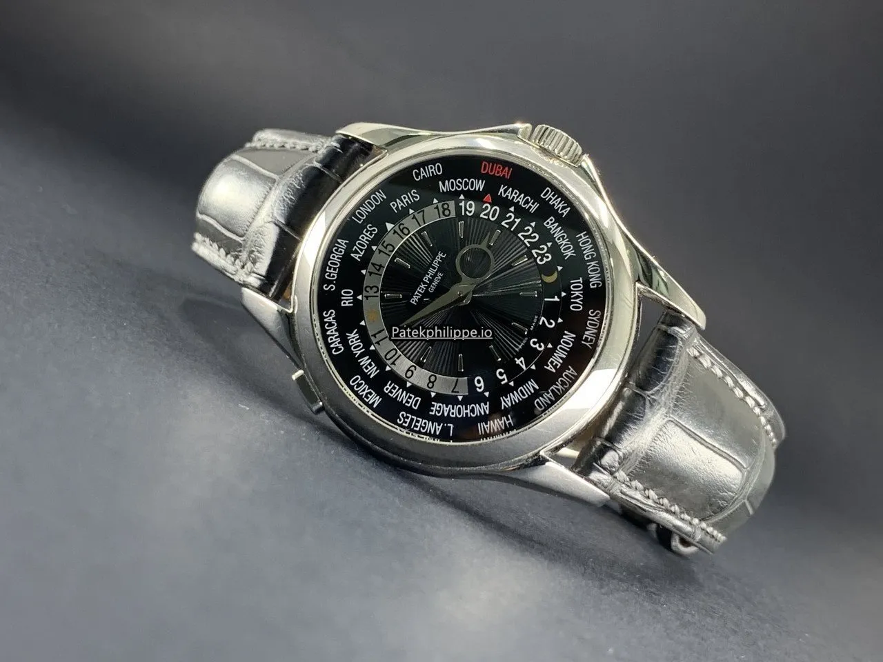 Alternative view of Patek Philippe Complications 5130p 39.5MM Platinum Case Automatic