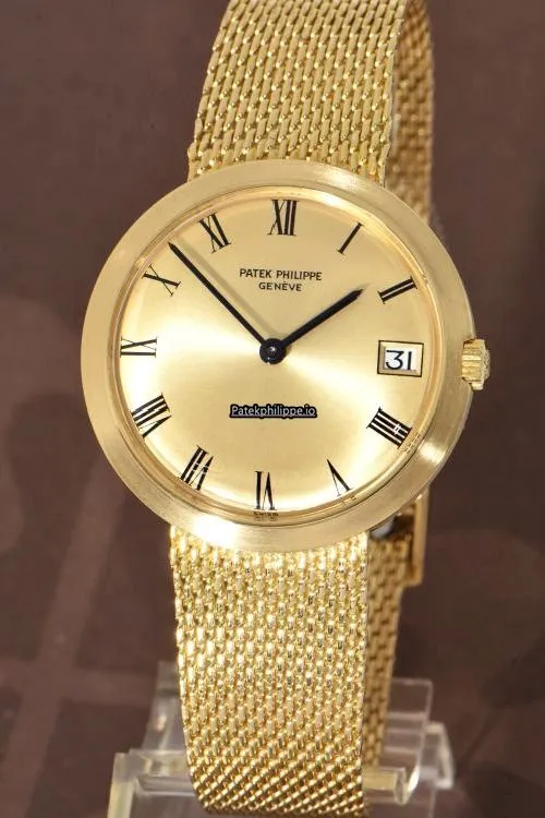 Alternative view of Patek Philippe Calatrava Jan-65 Yellow Gold Case Automatic