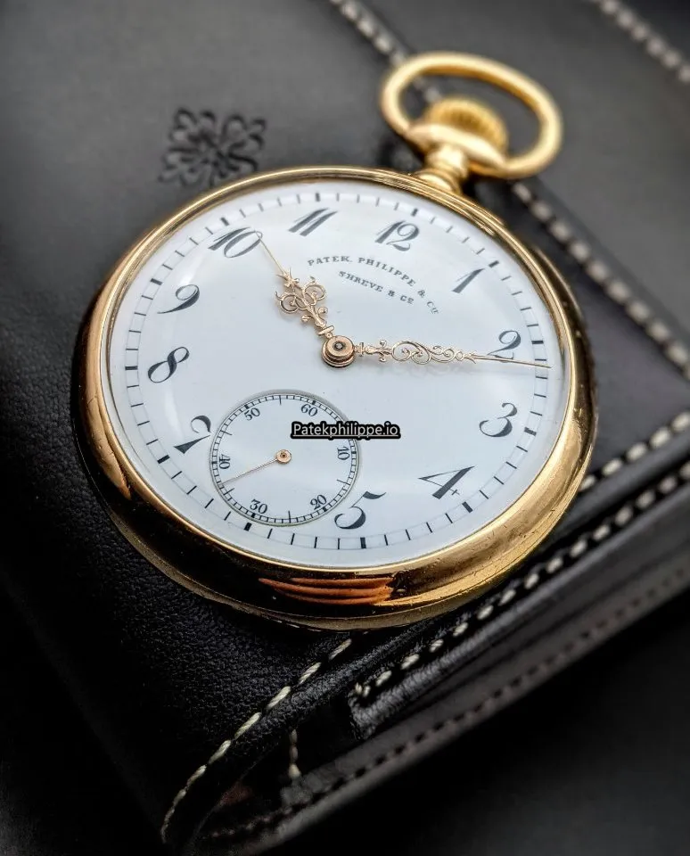 Alternative view of Patek Philippe 47MM Yellow Gold Case Manual Winding