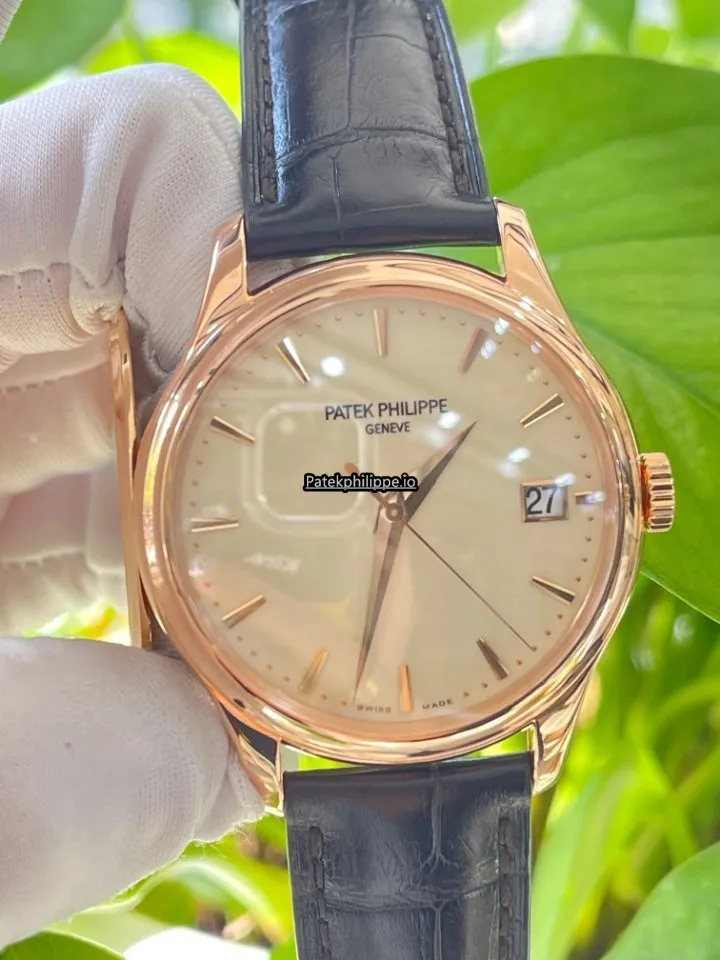 Patek Philippe Calatrava 5227r-001 39MM Rose Gold Case Automatic