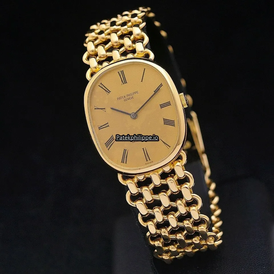 Patek Philippe Golden Ellipse Jan-48 27x32MM Yellow Gold Case Manual Winding