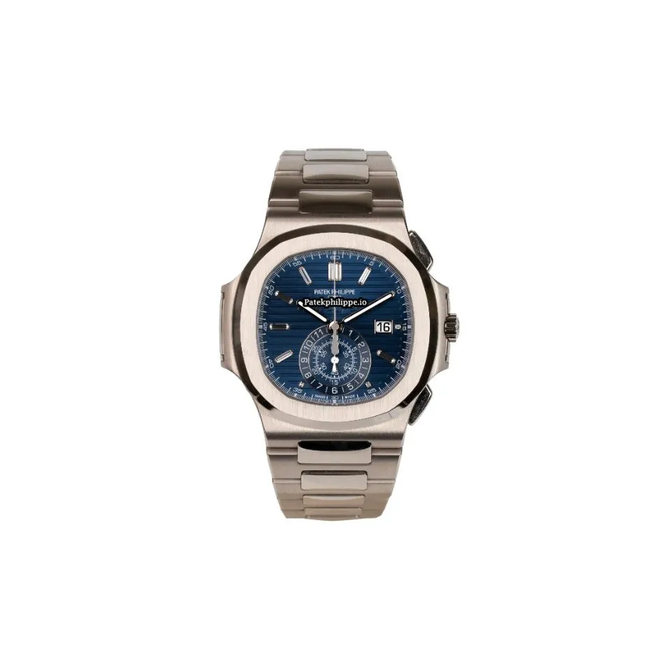 Alternative view of Patek Philippe Nautilus 5976g 44MM White Gold Case Automatic