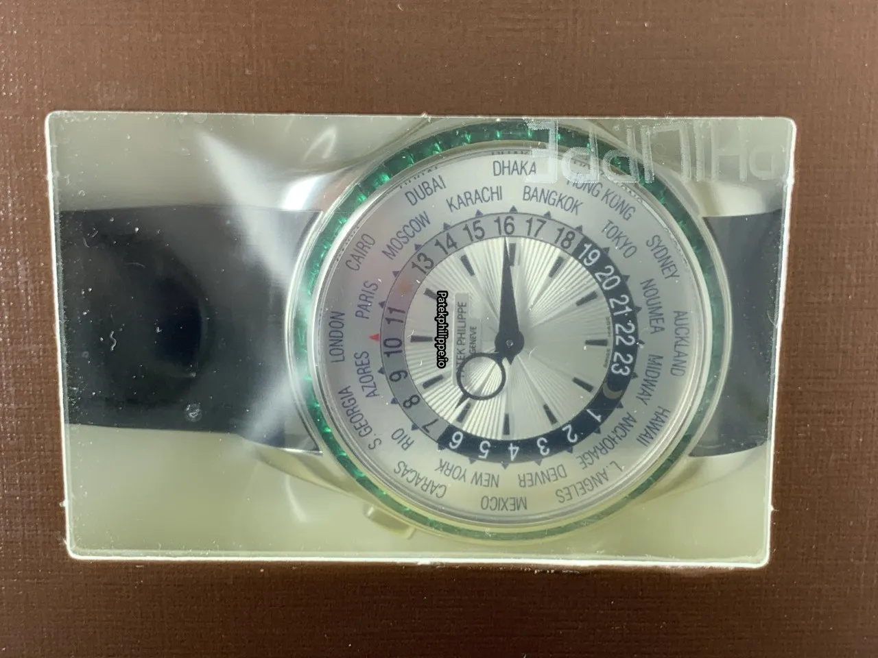 Alternative view of Patek Philippe Complications 5130/13p-010 39MM Platinum Case Automatic Movement
