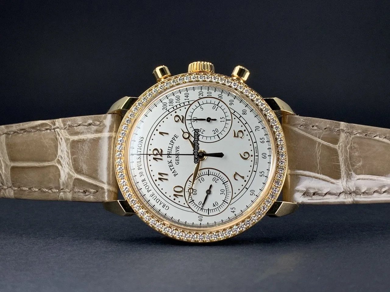 Patek Philippe Chronograph 7150/250r-001 38MM Rose Gold Case Manual Winding