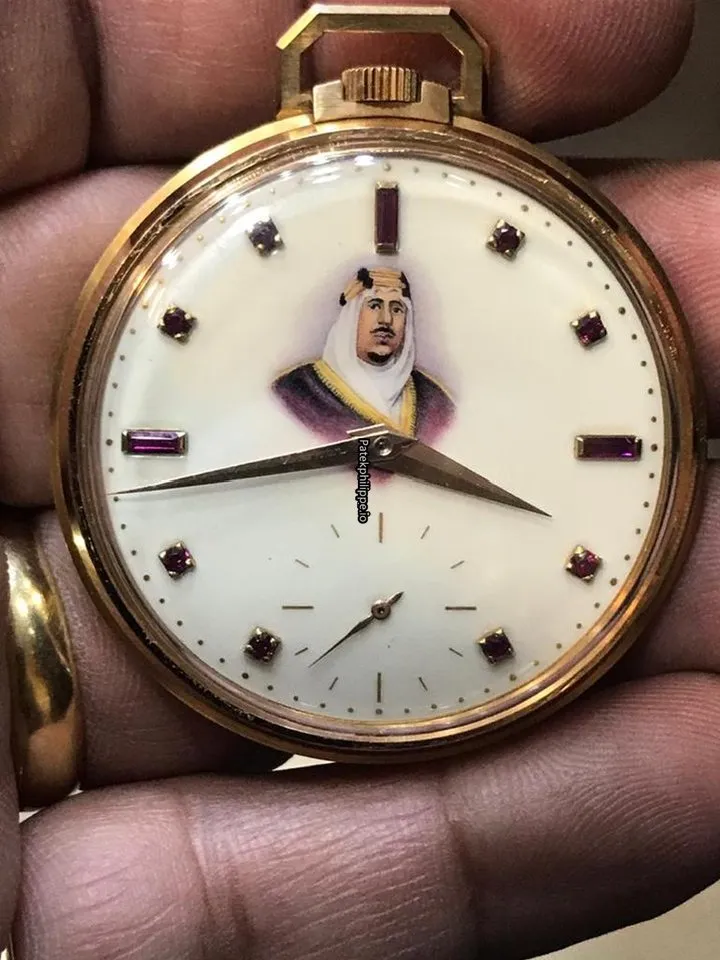 Alternative view of Patek Philippe 600/1 45MM Rose Gold Case Manual Winding