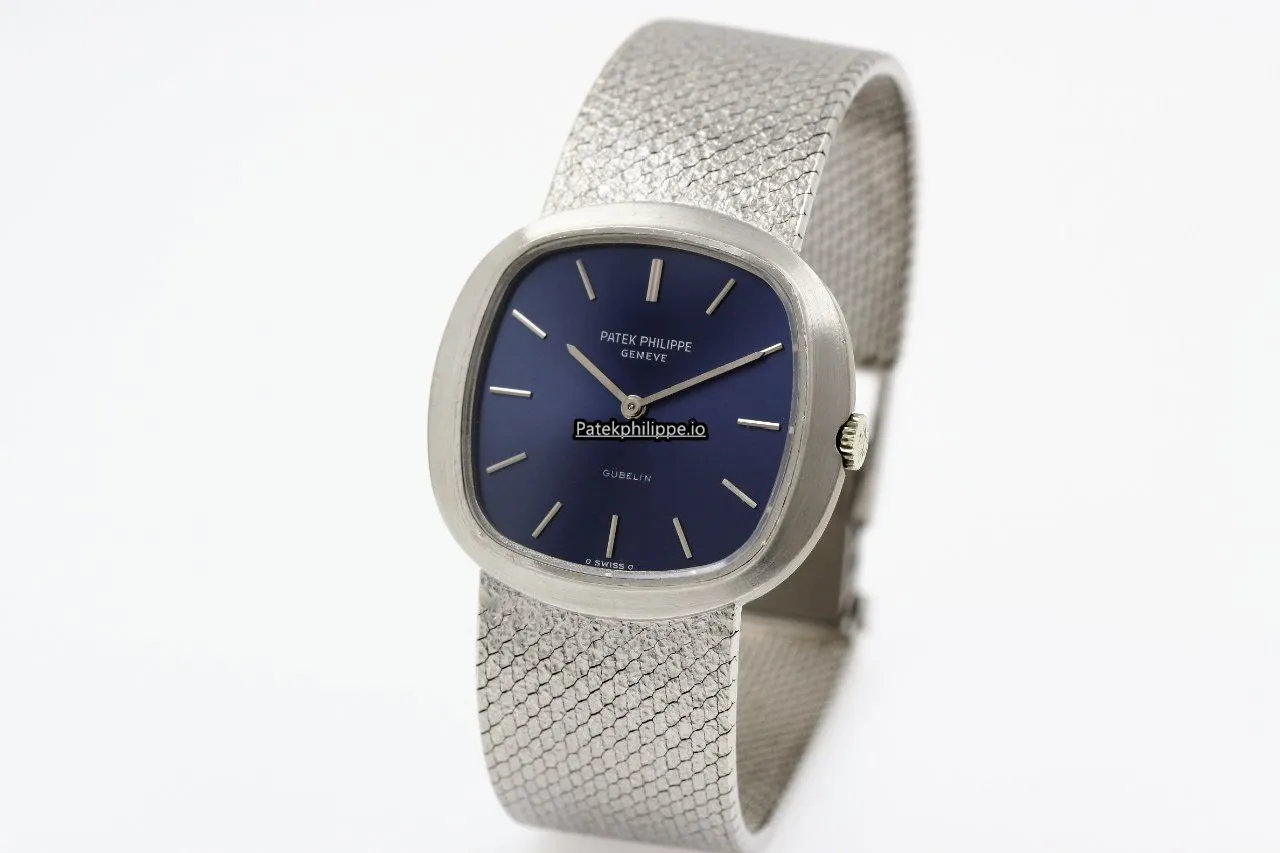 Alternative view of Patek Philippe Golden Ellipse 4216 27.5MM White Gold Case Manual Winding