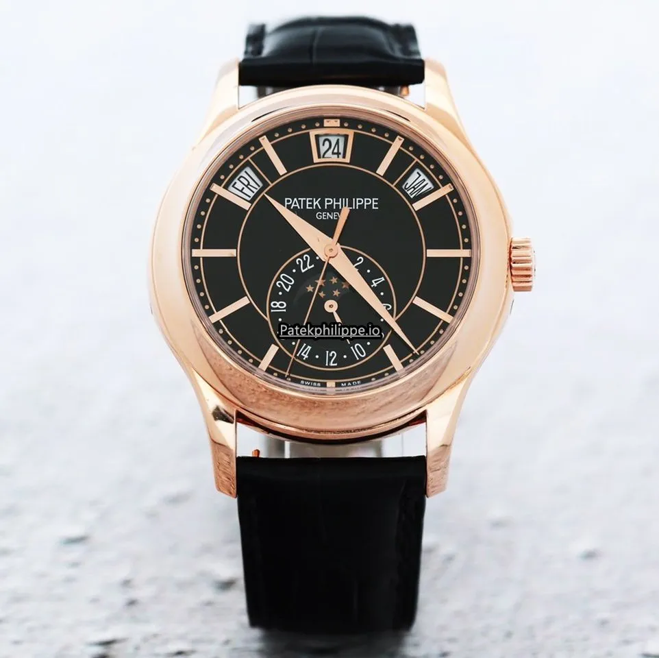 Patek Philippe Annual Calendar 5205r-010 40MM Rose Gold Case Automatic