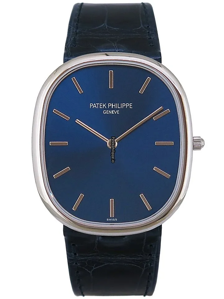 Patek Philippe Golden Ellipse 5738p 34.5MM Platinum Case Automatic