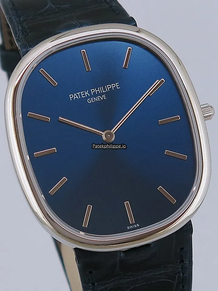 Alternative view of Patek Philippe Golden Ellipse 5738p 34.5MM Platinum Case Automatic