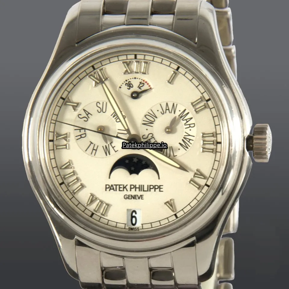 Alternative view of Patek Philippe Annual Calendar 5036/1g-017 37MM White Gold Case Automatic